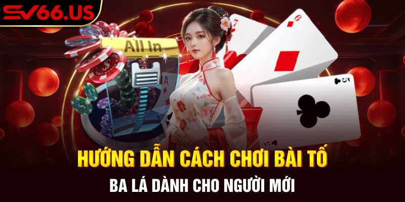 Hướng dẫn cách chơi bài tố ba lá dành cho người mới Hướng dẫn cách chơi bài tố ba lá dành cho người mới